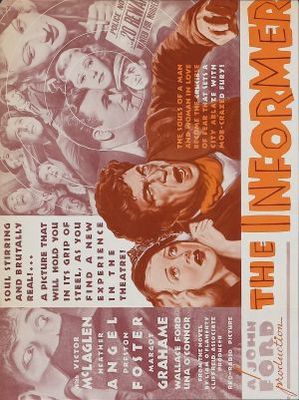 The Informer movie poster (1935) wood print