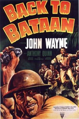 Back to Bataan movie poster (1945) Stickers MOV_4cb818be