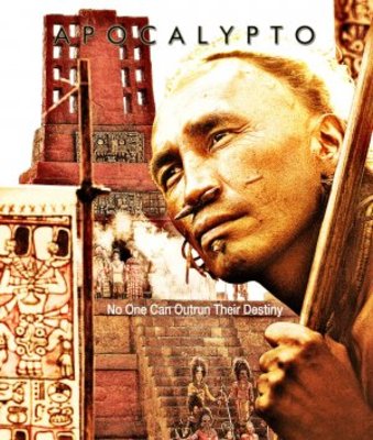 Apocalypto movie poster (2006) wood print