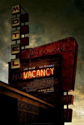 Vacancy movie poster (2007) wood print