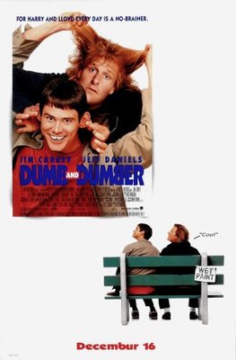 Dumb & Dumber movie poster (1994) wood print