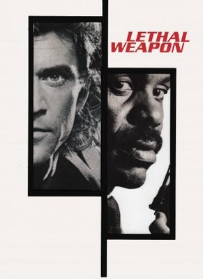 Lethal Weapon movie poster (1987) metal framed poster