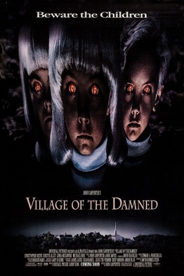 Village of the Damned movie poster (1995) metal framed poster