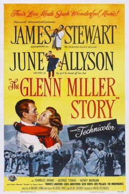 The Glenn Miller Story movie poster (1953) pillow