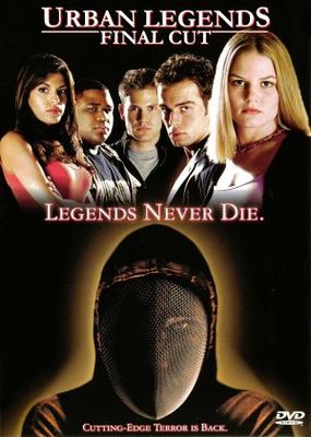 Urban Legends Final Cut movie poster (2000) canvas poster