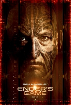 Ender's Game movie poster (2013) wood print