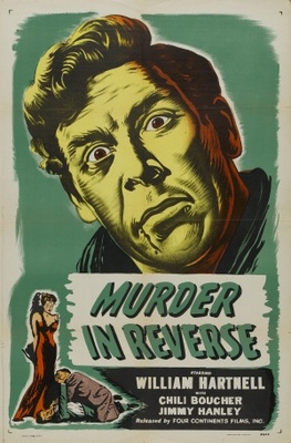 Murder in Reverse movie poster (1945) wooden framed poster
