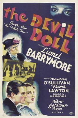 The Devil-Doll movie poster (1936) canvas poster