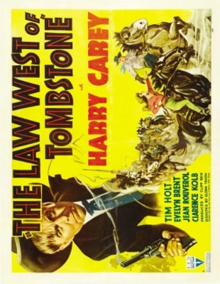 The Law West of Tombstone movie poster (1938) puzzle MOV_4d327096
