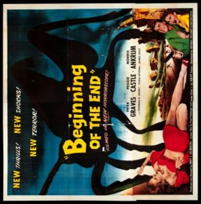 Beginning of the End movie poster (1957) poster with hanger