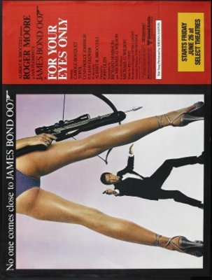 For Your Eyes Only movie poster (1981) Stickers MOV_4d5c6a3b