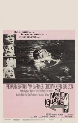 The Night of the Iguana movie poster (1964) metal framed poster