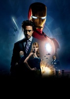 Iron Man movie poster (2008) Mouse Pad MOV_4d6af925