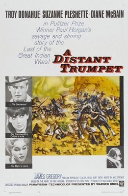 A Distant Trumpet movie poster (1964) poster with hanger