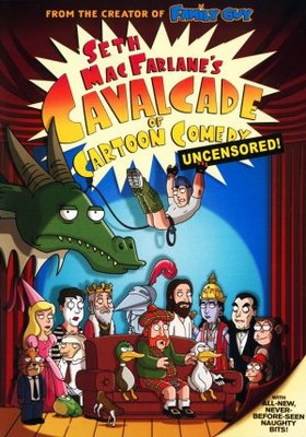Cavalcade of Cartoon Comedy movie poster (2008) wood print