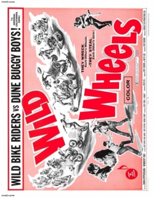 Wild Wheels movie poster (1969) wood print