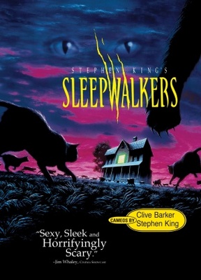 Sleepwalkers movie poster (1992) metal framed poster