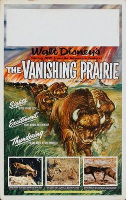 The Vanishing Prairie movie poster (1954) canvas poster