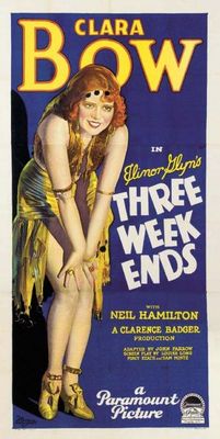 Three Weekends movie poster (1928) wood print