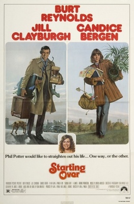 Starting Over movie poster (1979) wood print