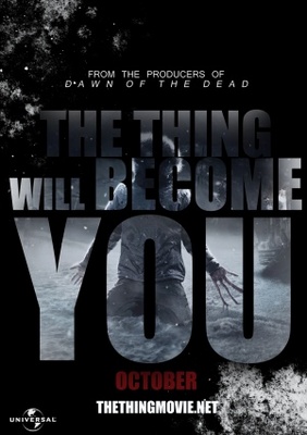 The Thing movie poster (2011) tote bag