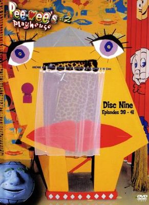 Pee-wee's Playhouse movie poster (1986) metal framed poster