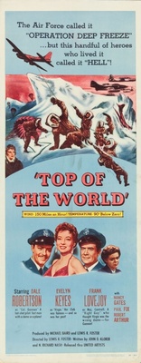 Top of the World movie poster (1955) poster