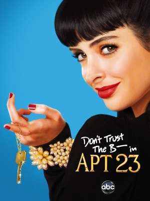 Don't Trust the B---- in Apartment 23 movie poster (2011) canvas poster