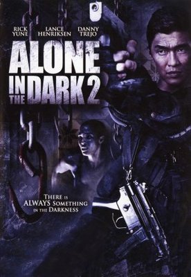 Alone in the Dark II movie poster (2009) wood print