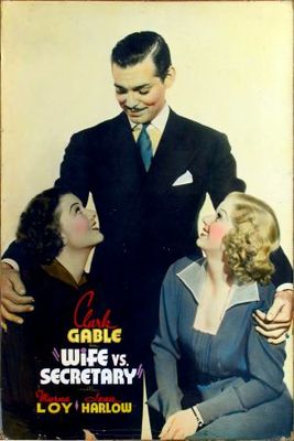 Wife vs. Secretary movie poster (1936) wooden framed poster
