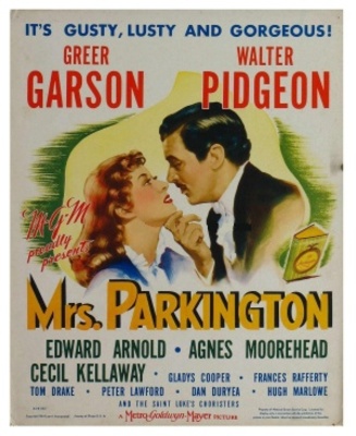 Mrs. Parkington movie poster (1944) tote bag
