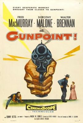 At Gunpoint movie poster (1955) pillow