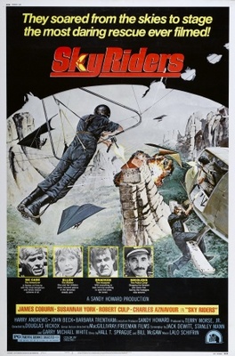 Sky Riders movie poster (1976) hoodie