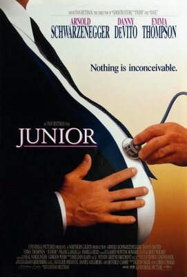 Junior movie poster (1994) Mouse Pad MOV_4e1ce0db