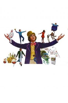 Willy Wonka & the Chocolate Factory movie poster (1971) metal framed poster