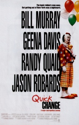 Quick Change movie poster (1990) t-shirt