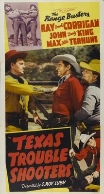 Texas Trouble Shooters movie poster (1942) poster with hanger