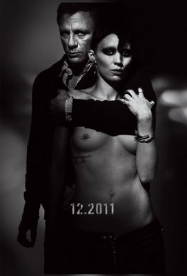 The Girl with the Dragon Tattoo movie poster (2011) wood print