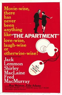 The Apartment movie poster (1960) Stickers MOV_4e735537