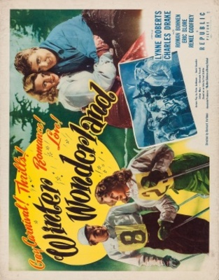 Winter Wonderland movie poster (1947) wood print