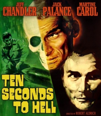 Ten Seconds to Hell movie poster (1959) poster with hanger