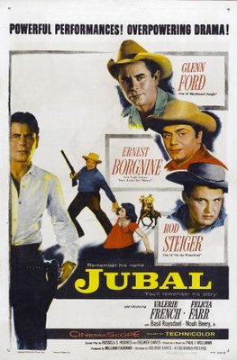 Jubal movie poster (1956) poster with hanger