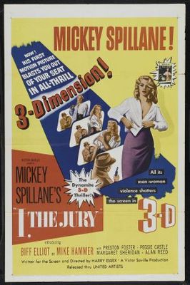 I, the Jury movie poster (1953) poster