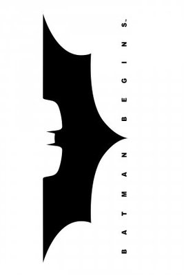 Batman Begins movie poster (2005) Stickers MOV_4e91dfe6