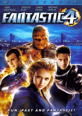 Fantastic Four movie poster (2005) Stickers MOV_4e924e6f