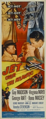 Jet Over the Atlantic movie poster (1959) metal framed poster
