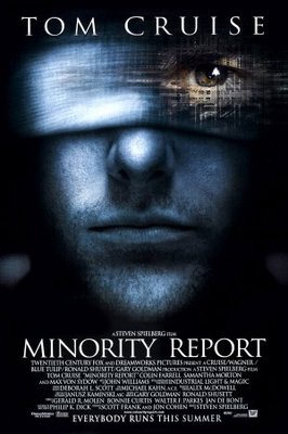 Minority Report movie poster (2002) Mouse Pad MOV_4eca064a