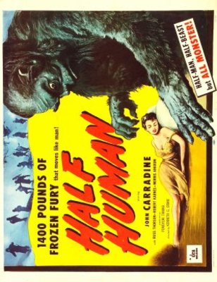 Half Human: The Story of the Abominable Snowman movie poster (1958) poster