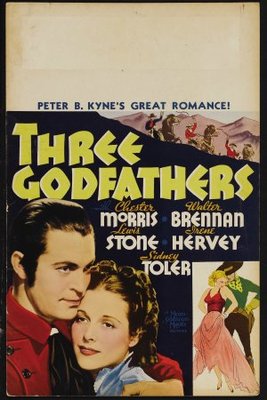 Three Godfathers movie poster (1936) poster