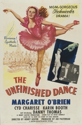 The Unfinished Dance movie poster (1947) metal framed poster